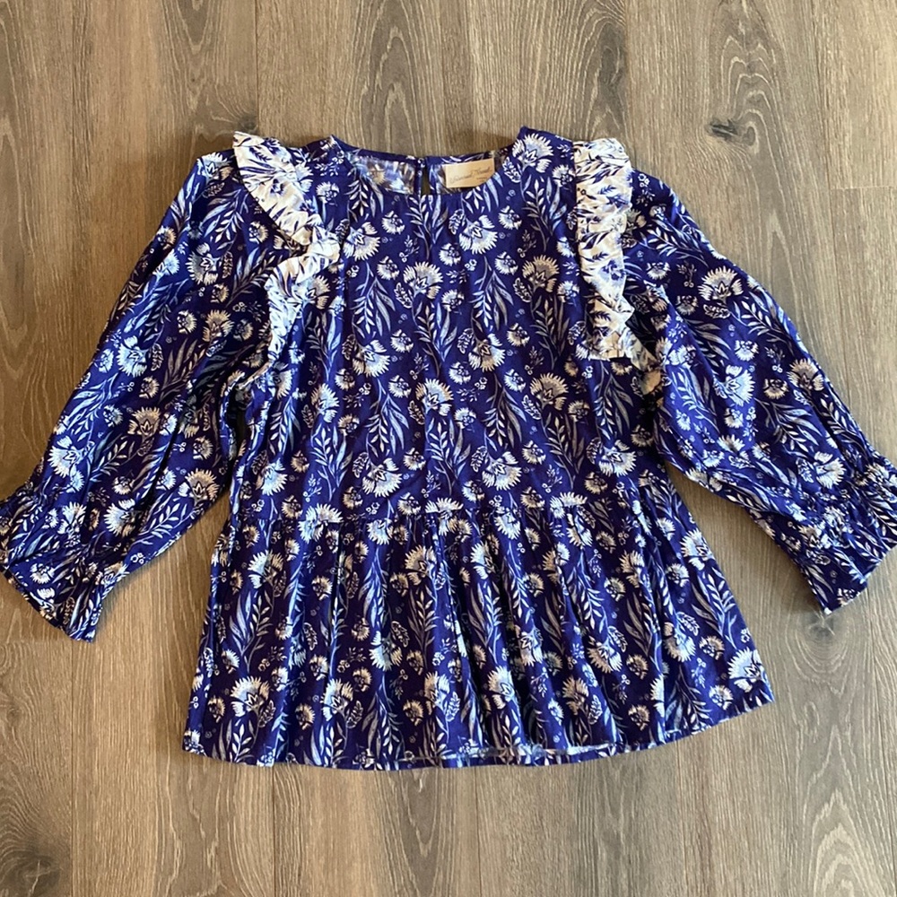 Women’s 3/4 sleeve peasant top